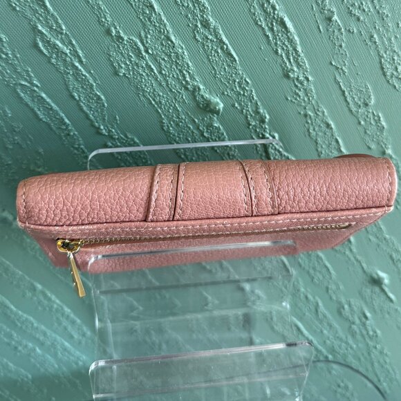 Chloe Hana Pink Leather Wallet - Picture 5 of 7
